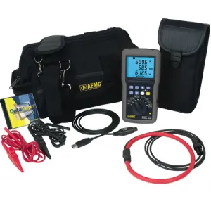 AEMC 8220 W/193-24-BK [2130.93] Power Quality Meter w/ 193-24 Ampflex