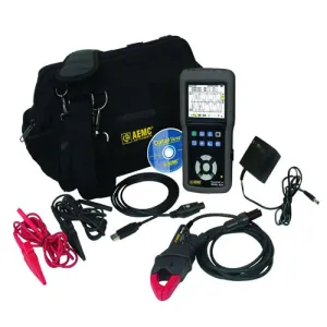 AEMC 8230 W/MN193-BK [2130.87] PowerPad Jr. Power Quality Meter w/ MN193 Current Probe*DISCONTINUED SEE AEMC 8333 W/3 MN193-BK*