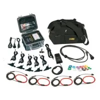 AEMC 8436 w/4 196A-24-BK [2136.44] PowerPad Power and Energy Quality Analyzer w/ Four 196A-24-BK AmpFlex Sensors