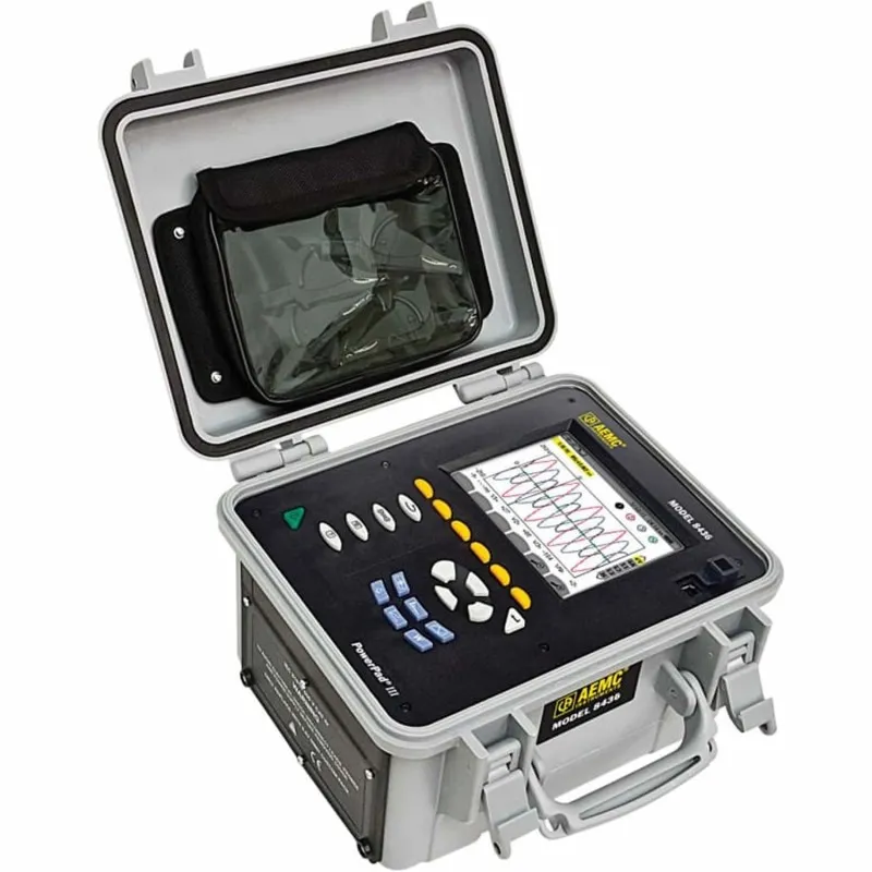 AEMC 8436 [2136.43]  PowerPad Power and Energy Quality Analyzer (No Sensors)
