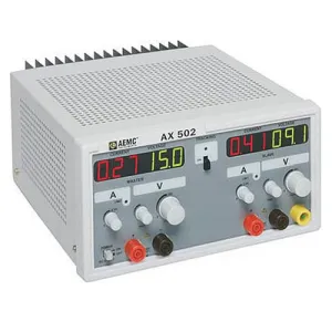 AEMC AX502 [2130.06] Power Supply (Dual Output, 0-25A, 0-30VDC)*DISCONTINUED SEE AEMC AX503*