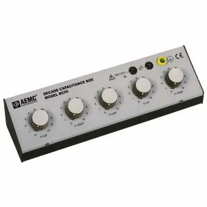 AEMC BC05 [2131.26] Capacitance Decade Box with 5 Ranges, 1-10kµF