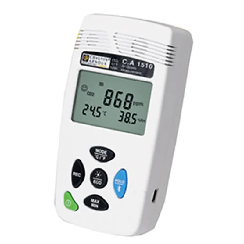 AEMC CA 1510 [2138.09] Indoor Air Quality Monitor/Data Logger, White