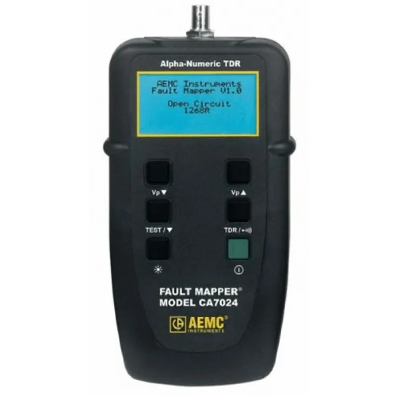 AEMC CA7024 [2127.80] Fault Mapper Cable Length/Fault Tester with Alpha-Numeric TDR*DISCONTINUED SEE CA7027*