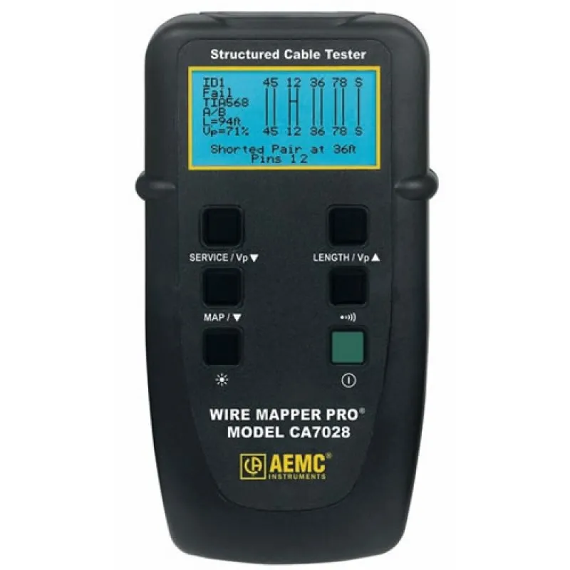 AEMC CA7028 [2127.82] Wire Mapper Pro LAN Cable Tester
