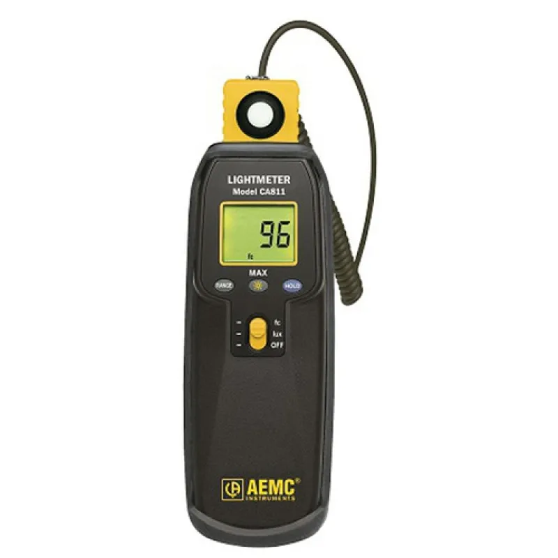 AEMC CA811 [2121.20] Light Meter, 20 to 20000 Lux