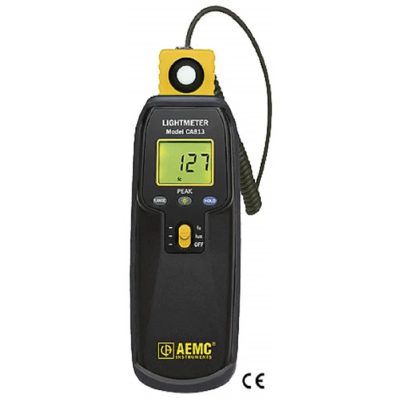 AEMC CA813 [2121.21] Light Meter, 20 to 200000 Lux
