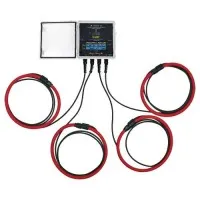 AEMC ML914 [2126.40] Simple Logger II (4-Channel, TRMS, Bluetooth, MiniFlex 100/1000AAC)