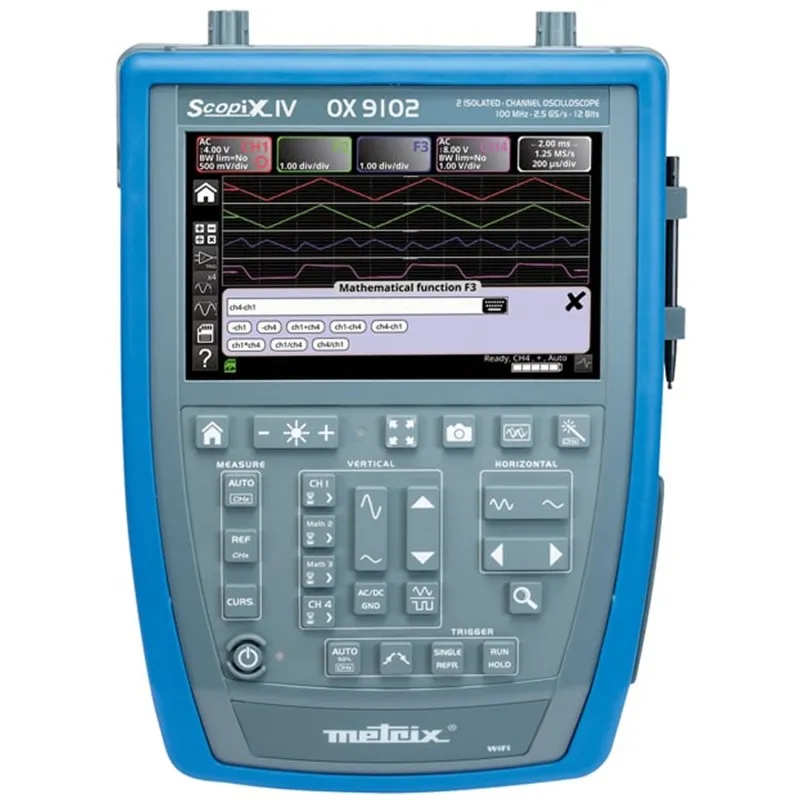 AEMC OX 9102 IV [2150.32] 100 MHz, 2-Channel Handscope Portable Oscilloscope