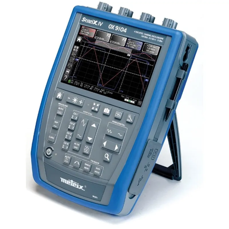 AEMC OX9104 IV [2150.33] 100MHz, 4-Channel, 2.5 GS/s Handscope Portable Oscilloscope