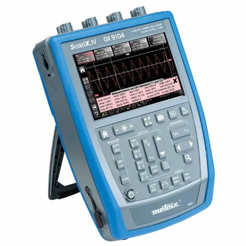 AEMC OX9104 IV [2150.33] 100MHz, 4-Channel, 2.5 GS/s Handscope Portable Oscilloscope