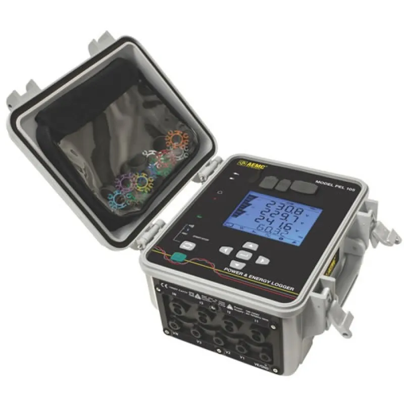 AEMC PEL 105 [2137.57] Power and Energy Quality Logger without AmpFlex Probes
