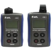 AFL CKS-3-FC [CKS3-00-0901PR] Contractor Series Single Mode Optical Loss Test Kit (1310/1550), FC Connector
