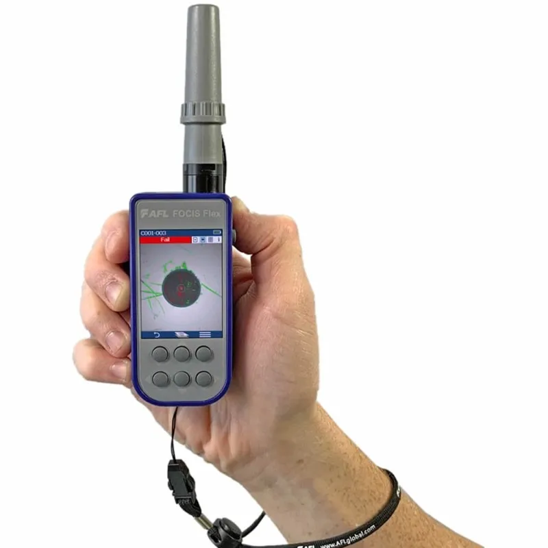 AFL FOCIS [FOCIS-FLX-NW-P4XN] Flex Connector Inspection System (Without Adapter Tips), Non Wireless