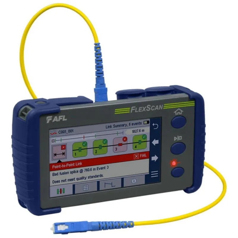 AFL FS200 [FS200-303]  1310/1550/1625 PON and Pt-to-Pt Verification and Troubleshooting OTDR