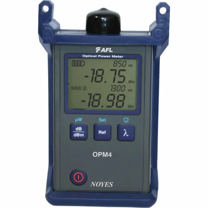 AFL OPM4 [OPM4-1D] Optical Power Meter (650/660/780/850) w/ Silicon (Si) Detector