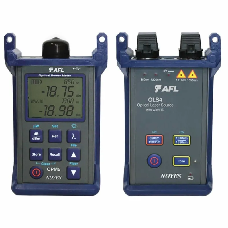 AFL SMLP5-EF [SMLP5-5-EF-FC-LC] Encircled Flux Compliant Test Kit with Reporting Software (850/1300/1310/1550), FC/LC