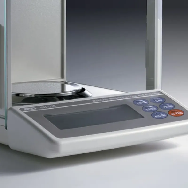 AND Phoenix GH [GH-252] Analytical Semi-Micro Balance w/ Internal Calibration, 101/220g x 0.01/0.1mg - 90mm Ø