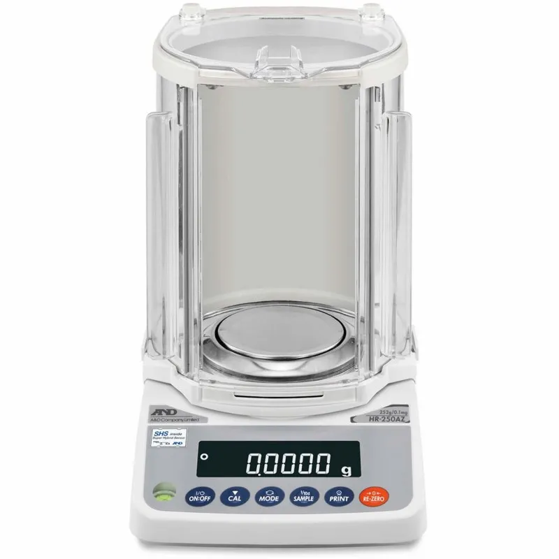 AND Galaxy HR-A [HR-150A] Standard-Level Analytical Balance, 152g x 0.1mg - 90mm Ø w/ External Calibration