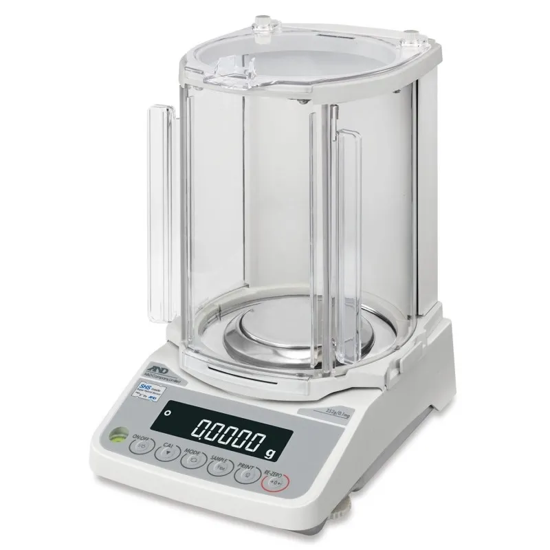AND Galaxy HR-AZ [HR-150AZ] Standard-Level Analytical Balance, 152g x 0.1mg - 90mm Ø w/ Internal Calibration