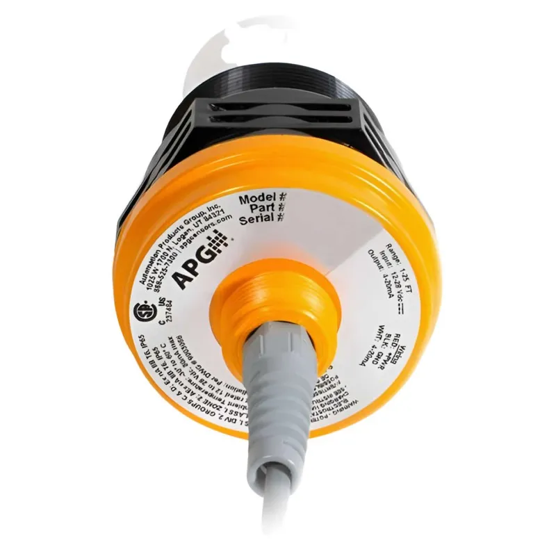APG LPU-2428 Intrinsically Safe Ultrasonic Level Sensor with 4-20 mA Output
