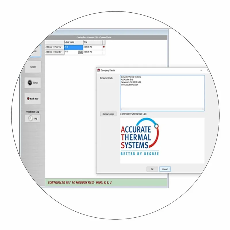 Accurate Thermal Systems TVS [ATS3111] Temperature Validation Software
