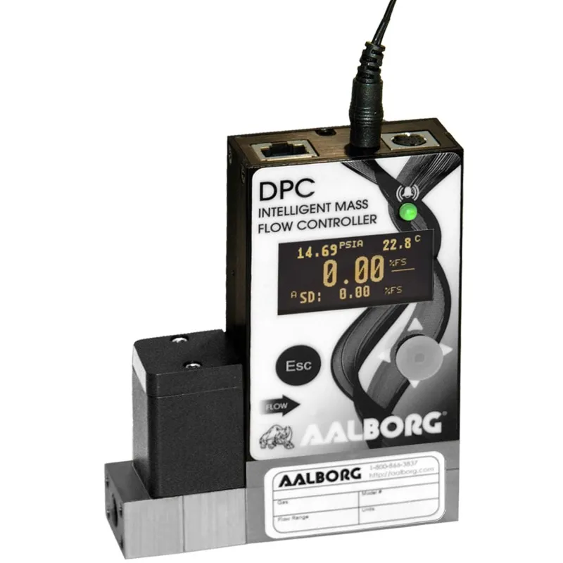 Aalborg DPC77 Mass Flow Controller, 1000 sL/min,  3/4” NPT Female