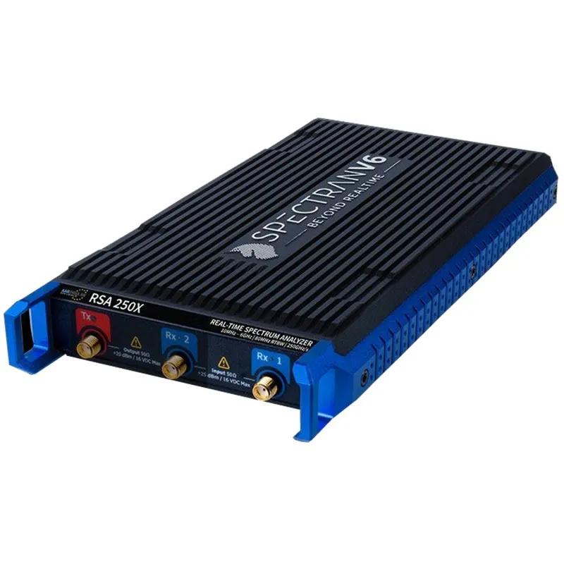 Aaronia Spectran V6 [V6-RSA250X] Spectrum Analyzer, 10MHz - 6GHz, 80 MHz RTBW, 250 GHz/s Speed