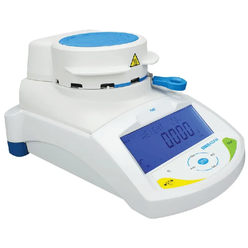 Adam PMB53 [PMB 53] Moisture Analyser, 50g	x 0.001g / 0.01% - 100mm ø