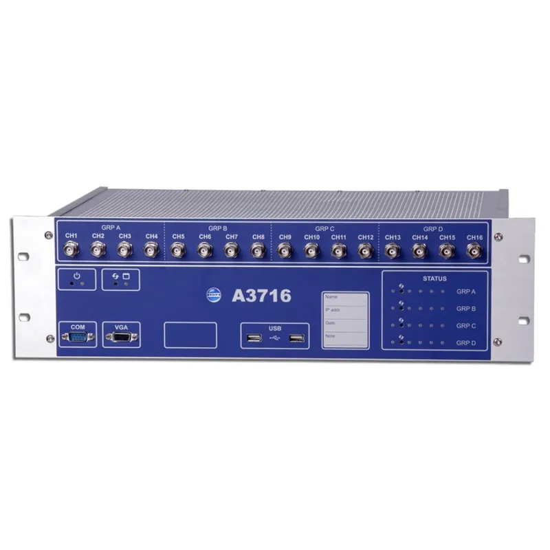 Adash America 3716 [A3716/2U] 16 channels Online Monitoring System