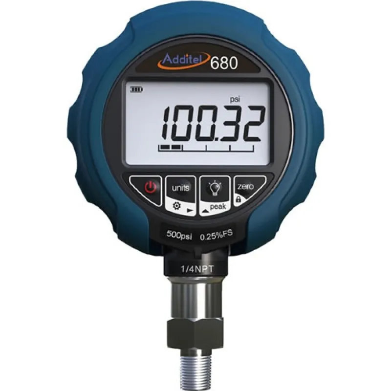 Additel ADT 680 [ADT680-25] Digital Pressure Gauge, 0.25% FS Accuracy - Gauge