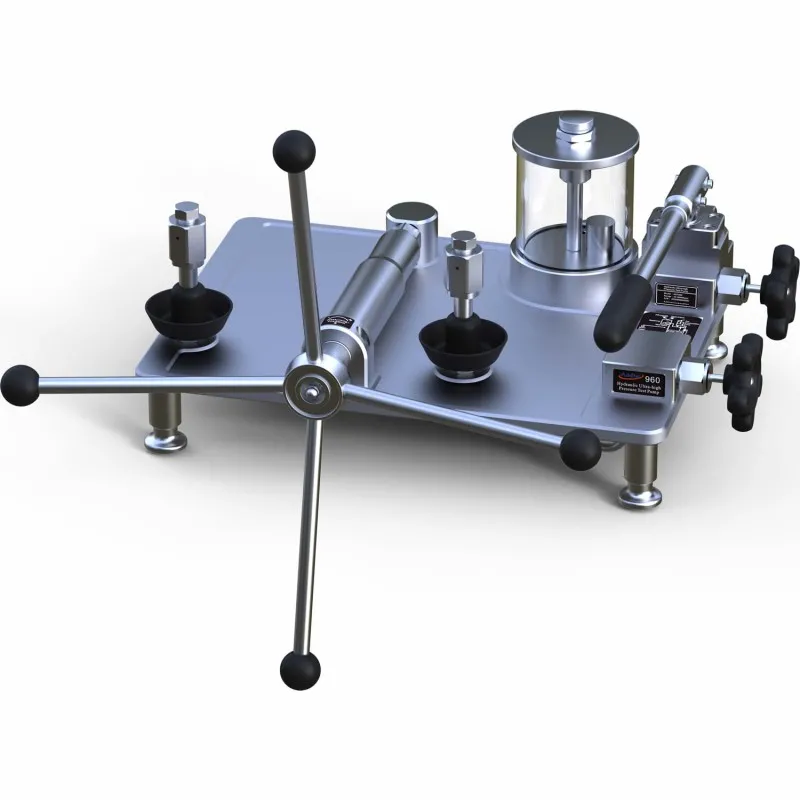 Additel ADT 960 Hydraulic Pressure Test Pump,  60,000 psi (4,200 bar) - Diethylhexyl Sebacate