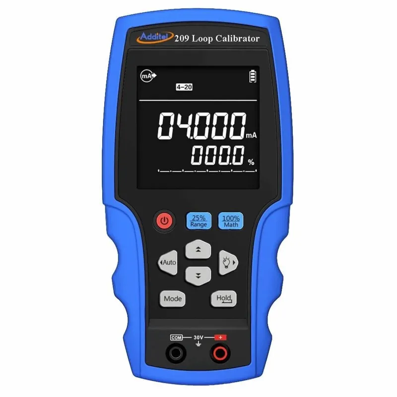 Additel 209 Loop Calibrator with HART Communication, DC Volts, 0.03% Accuracy