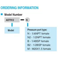 Additel ADT 912 Low Pressure Test Pump Air: -14 psi to 60 psi