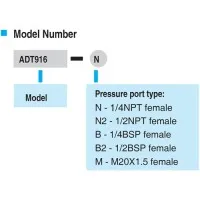 Additel ADT 916 [ADT916] Pneumatic Pressure Test Pump Air: -14 psi to 600 psi*DIHENTIKAN LIHAT ADT916A*