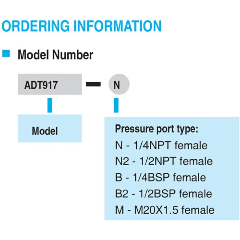 Additel ADT 917 Pneumatic Pressure Test Pump,1,000 psi (70 bar) - Air