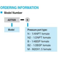 Additel ADT 928 [ADT928-N] Hydraulic Pressure Test Pump, 1/4 NPT female, 0 to 15,000 psi - Mineral Oil