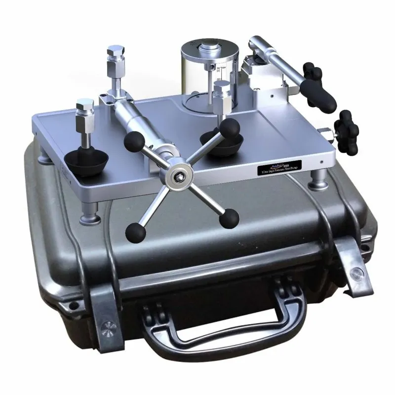Additel ADT 959A [ADT959A-AF-SET] Hydraulic Ultra-High Pressure Test Pump With Carrying Case, Autoclave F-250-C Female, 40,000 psi (2,800 bar) - Diethylhexyl Sebacate
