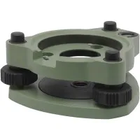 AdirPro 704 [704-03] Leica Style Twist Focus Tribrach W/O Optical Plummet - Green