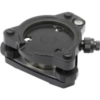 AdirPro 705-01 [705-01] Twist Focus Tribrach with Optical Plummet - Black