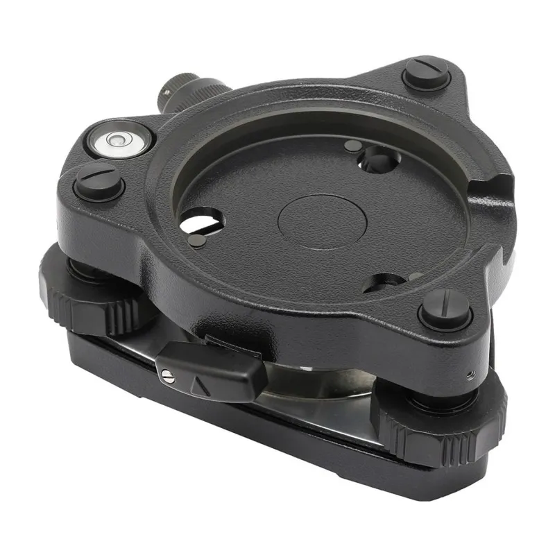 AdirPro 705-01 [705-01] Twist Focus Tribrach with Optical Plummet - Black