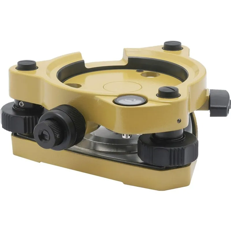 AdirPro 705-02 [705-02] Twist Focus Tribrach with Optical Plummet - Yellow