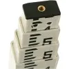 AdirPro 711-31 [711-31] 4 m Fiberglass Rectangular Leveling Rod, Metric
