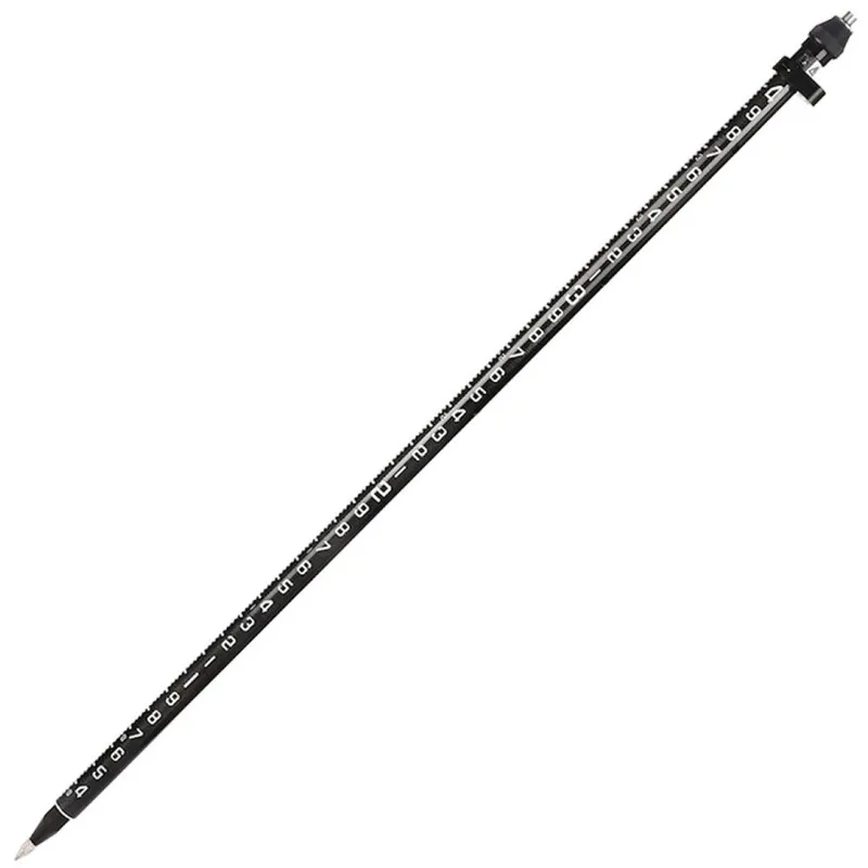 AdirPro 711 [711-38] 2-Meter Carbon Fiber Snap Lock Rover Rod with Outer GT Graduations