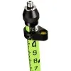 AdirPro 711 [711-40] 2-meter Aluminum Snap Lock Rover Rod w/ Outer GT Graduations - Fluorescent Green