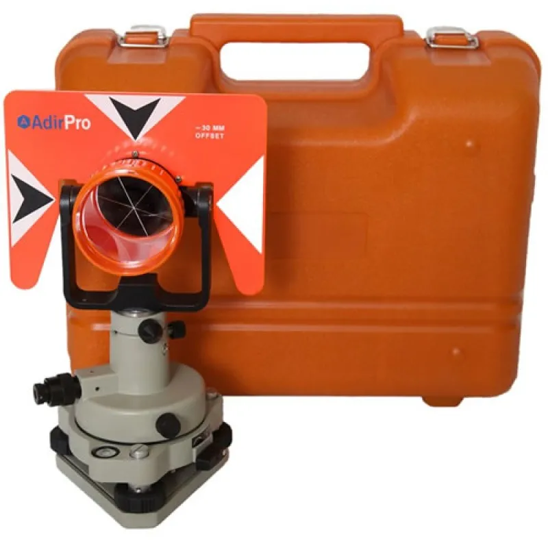 AdirPro 72010 [720-10] Traverse Single Prism and Tribrach Kit