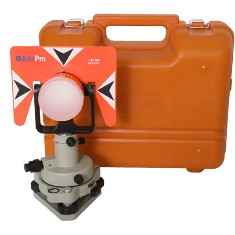 AdirPro 72010 [720-10] Traverse Single Prism and Tribrach Kit