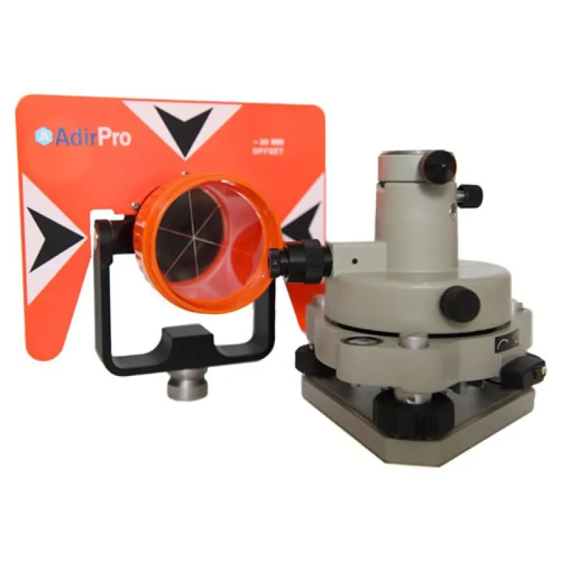 AdirPro 72010 [720-10] Traverse Single Prism and Tribrach Kit