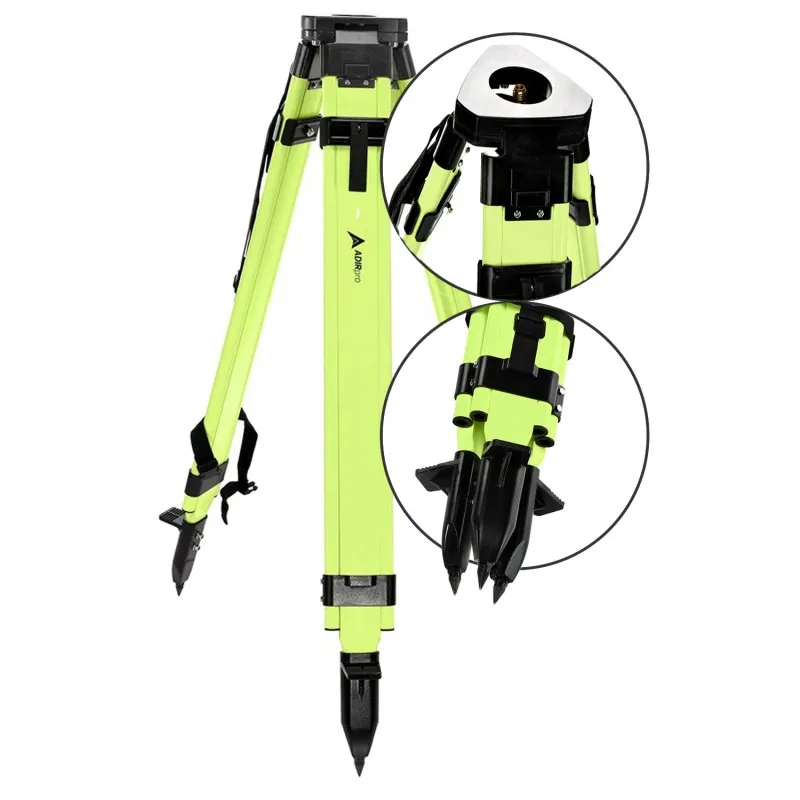 AdirPro 74002HVG [740-02-HVG] Hi -Vis Green Aluminum Tripod (Green)