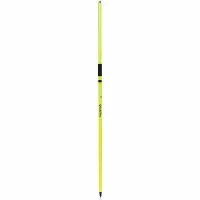 AdirPro 75113 [751-13] Two-Piece GNSS Aluminum Rover Rod with Cable Slot - Fluorescent Yellow